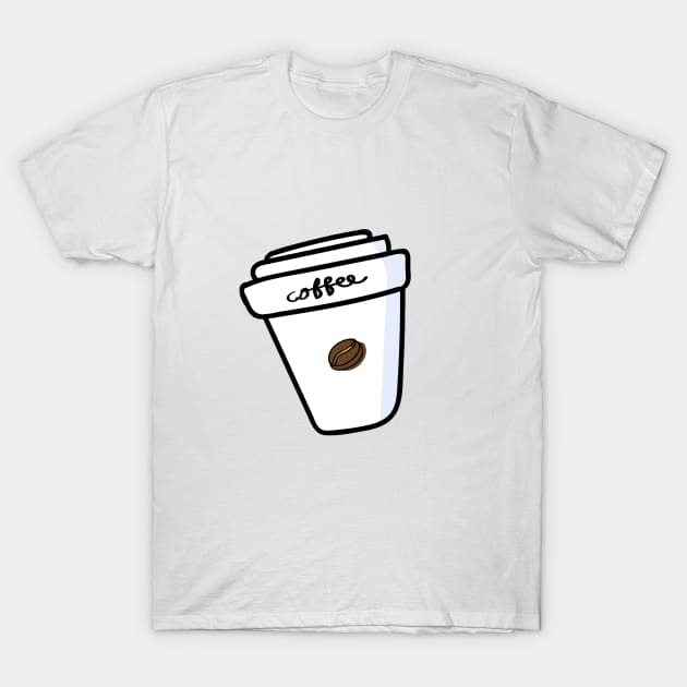 Coffee Cup T-Shirt by hldesign